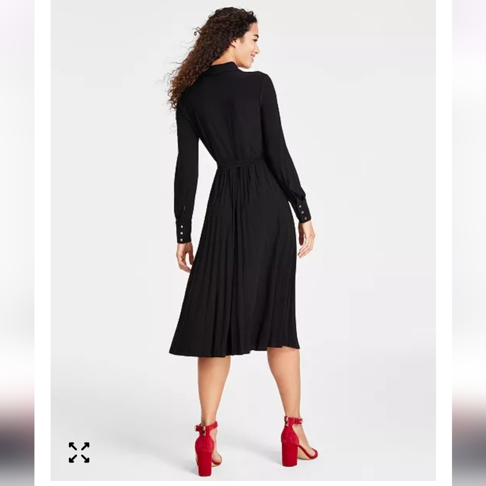 Tommy Hilfiger Classic Black Long Sleeve Dress - Picture 2 of 10